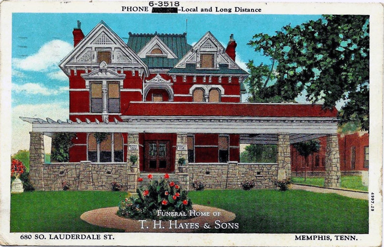 Historic T H Hayes Sons Funeral Home